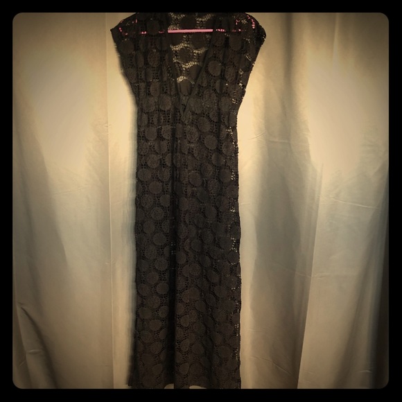 Black Lace Cover Up - Picture 1 of 4